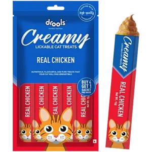 Drools Creamy Treats for Cat and Kitten Real Chicken Flavour