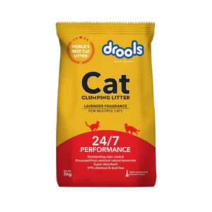Drools Cat Clumping Litter Lavender Fragrance (5kg / 10kg / 20kg)