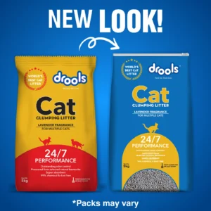 Drools Clumping Cat Litter Lavender Fragrance 5kg